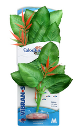 Blue Ribbon - Marshwood Plant Green	Silk-Style With Resin Base
