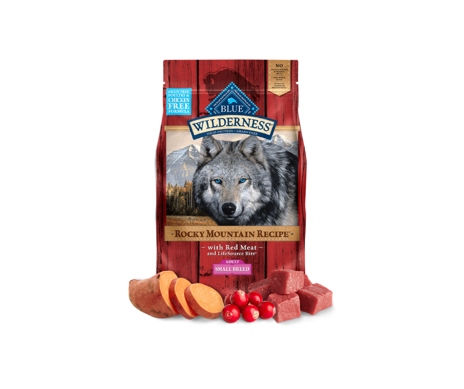 Blue Buffalo Wilderness Rocky Mountain - Small Breed, Adult Dog Red Meat Recipe Dry Dog Food-Southern Agriculture