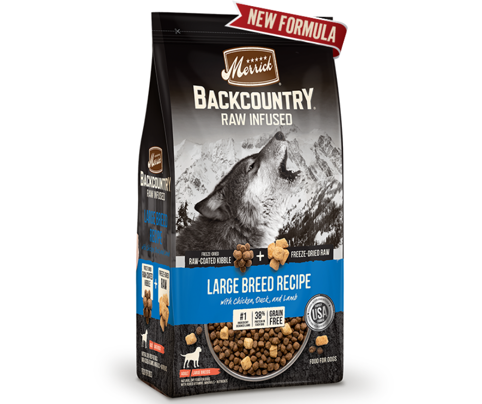 Merrick Backcountry, Raw Infused - Adult Dog Large Breed Recipe Dry Dog Food-Southern Agriculture