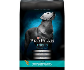 Purina Pro Plan, FOCUS - Large Breed, Adult Dog Weight Management Formula Dry Dog Food-Southern Agriculture