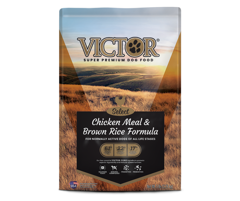 Victor - All Dog Breeds, All Life Stages Chicken Meal & Brown Rice Recipe Dry Dog Food-Southern Agriculture