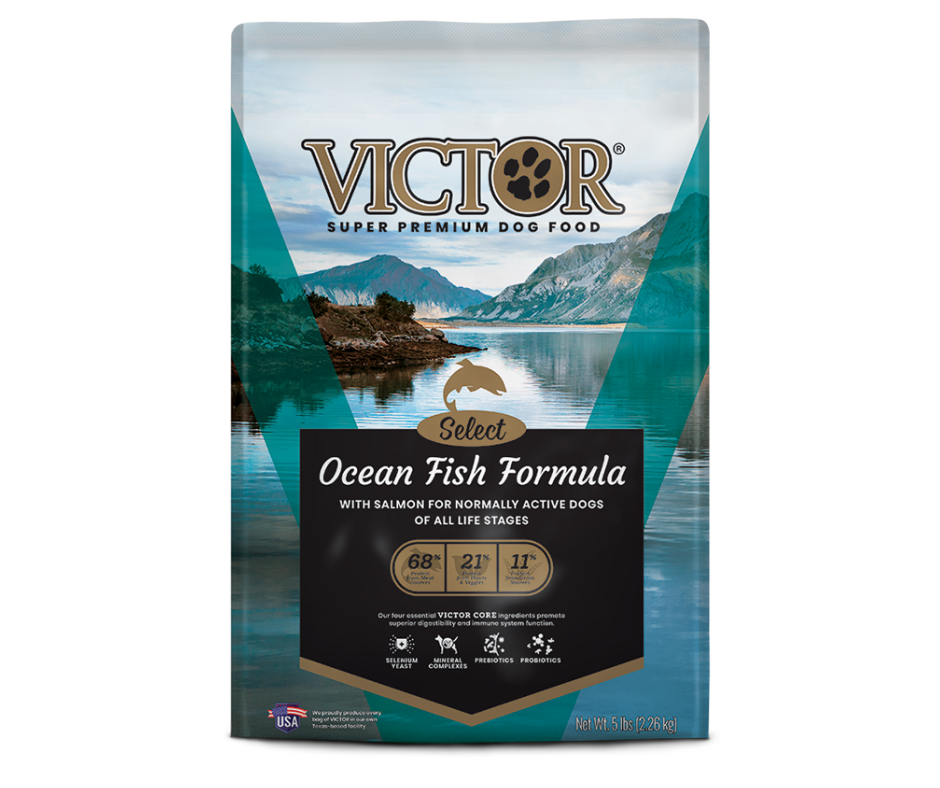 Victor - All Dog Breeds, All Life Stages Ocean Fish with Salmon Recipe Dry Dog Food-Southern Agriculture