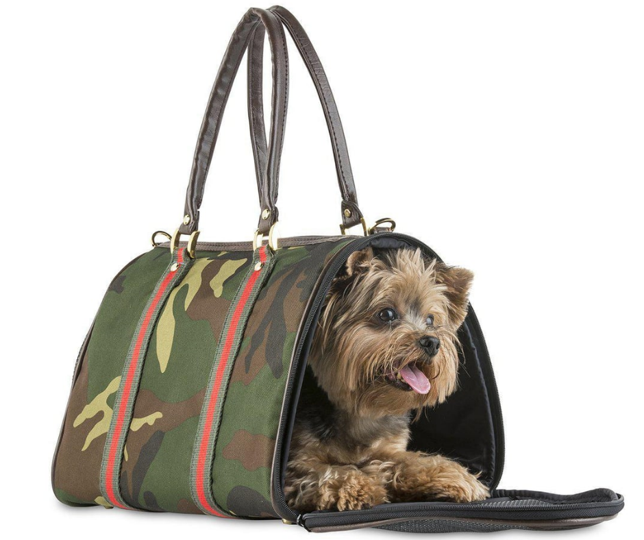 Pet Tote JL Duffel - Camouflage with Stripes by Petote-Southern Agriculture
