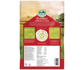 Oxbow Essential Chinchilla Food 3 lb.-Southern Agriculture