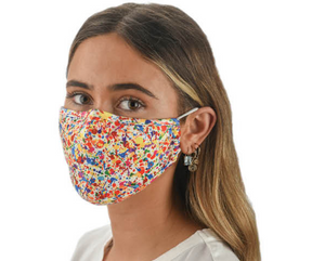 Snoozies Fashion Face Coverings (Mask) Paint Splatter Print with Filter-Southern Agriculture