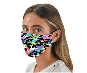 Snoozies Fashion Face Coverings (Mask) Multi Color Camo-Southern Agriculture