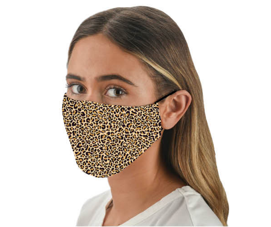 Snoozies Fashion Face Coverings (Mask) Leopard-Southern Agriculture