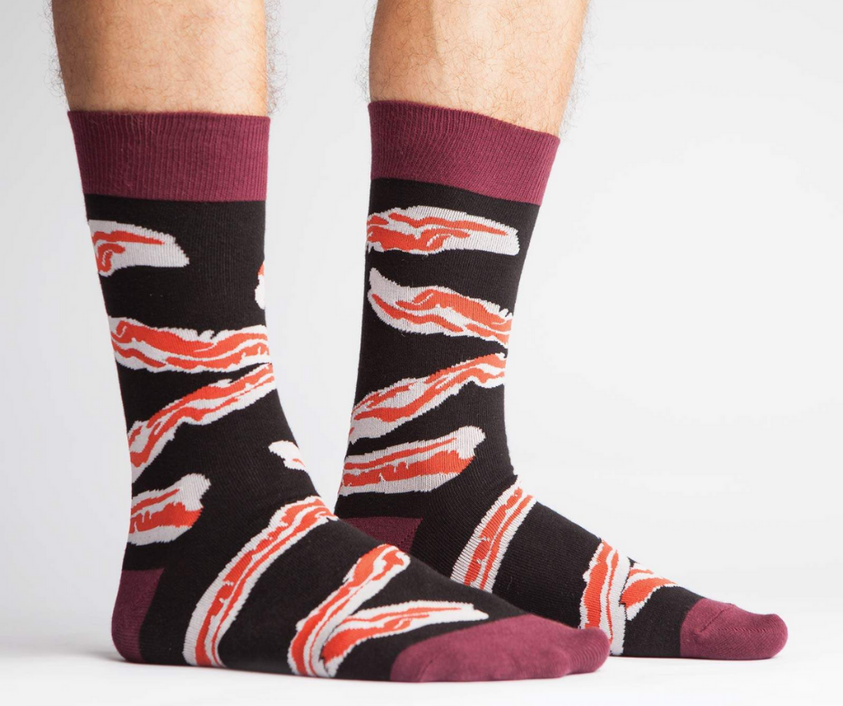 Men's Crew Sock Bacon-Southern Agriculture