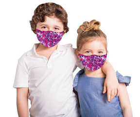 Snoozies Kids Face Coverings (Mask) Tie Dye Design-Southern Agriculture
