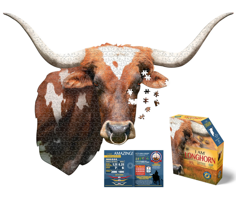 Madd Capp Puzzle: I AM Longhorn-Southern Agriculture