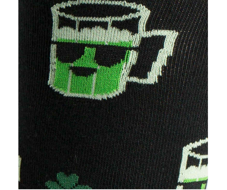 Men's Crew Socks Lucky Beer by Sock It to Me-Southern Agriculture