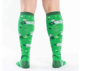 Fresh Off the Goat Women's Knee High Socks-Southern Agriculture