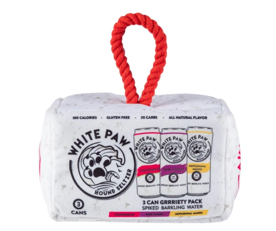 Haute Diggity Dog - White Paw Grrriety Pack Activity House Plush. Dog Toy.-Southern Agriculture