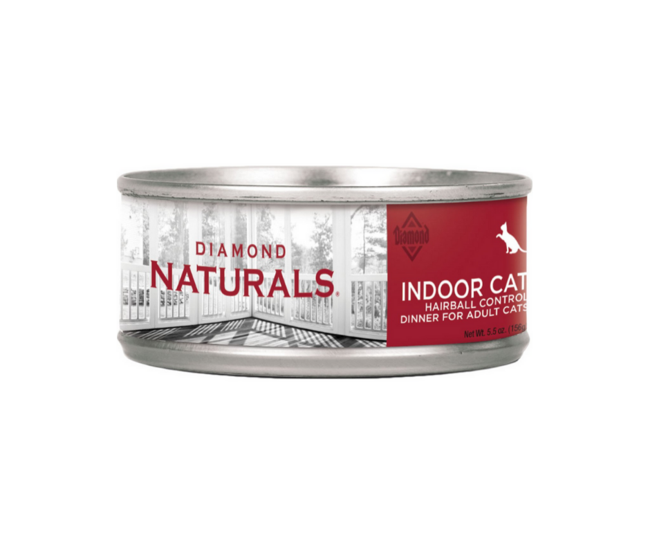 Diamond Naturals - Indoor Cat Breed, Hairball Control Chicken Recipe Canned Cat Food-Southern Agriculture