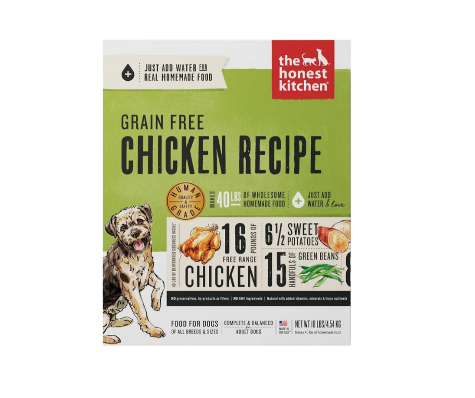 The Honest Kitchen - Dehydrated Grain Free Chicken Recipe (Force) Dog Food 10 lb Dry Dog Food-Southern Agriculture