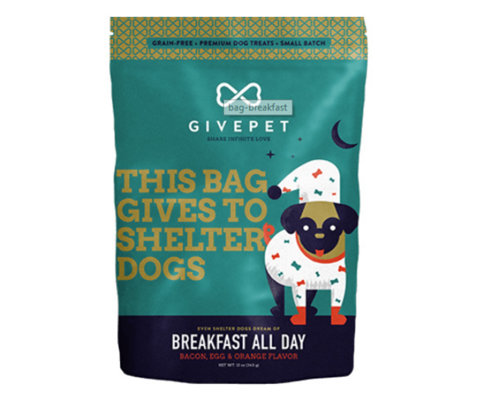 GivePet - Breakfast All Day Bacon, Egg & Orange Grain Free. Dog Treats.-Southern Agriculture
