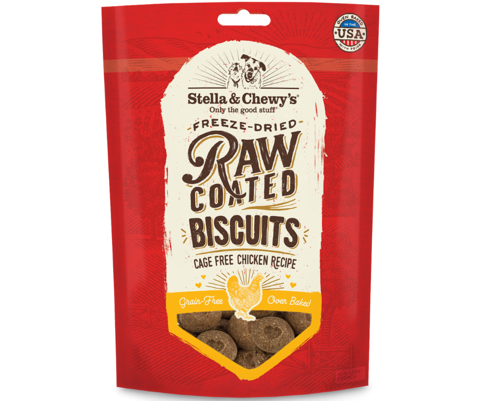 Stella & Chewy's - Cage-Free Chicken Raw Coated Biscuits. Dog Treats.-Southern Agriculture