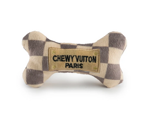 Chewy Vuiton Bone Checker Plush Dog Toy by Haute Diggity Dog-Southern Agriculture