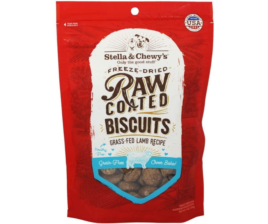 Stella & Chewy's - Grass-Fed Lamb Raw Coated Biscuits. Dog Treats.-Southern Agriculture