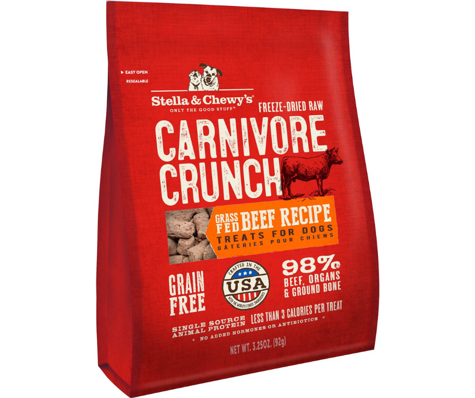 Stella & Chewy's - Beef Carnivore Crunch. Dog Treats.-Southern Agriculture