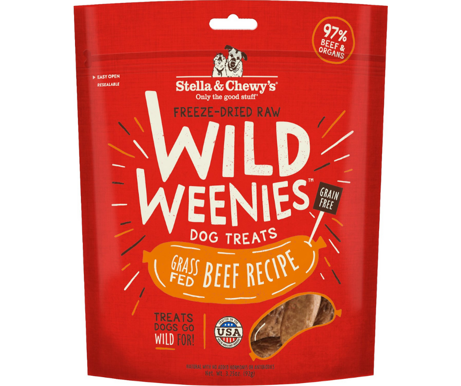 Stella & Chewy's - Grass-Fed Beef Wild Weenies. Dog Treats.-Southern Agriculture