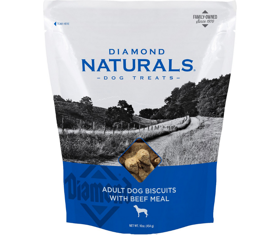 Diamond Naturals - Adult Biscuits with Beef Meal. Dog Treats.-Southern Agriculture