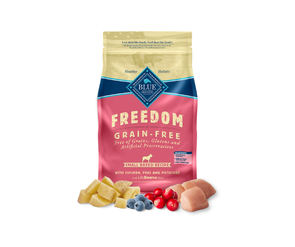 Blue Buffalo Freedom - Small Breed Dog Grain-Free Chicken, Pea, and Potato Recipe Dry Dog Food-Southern Agriculture