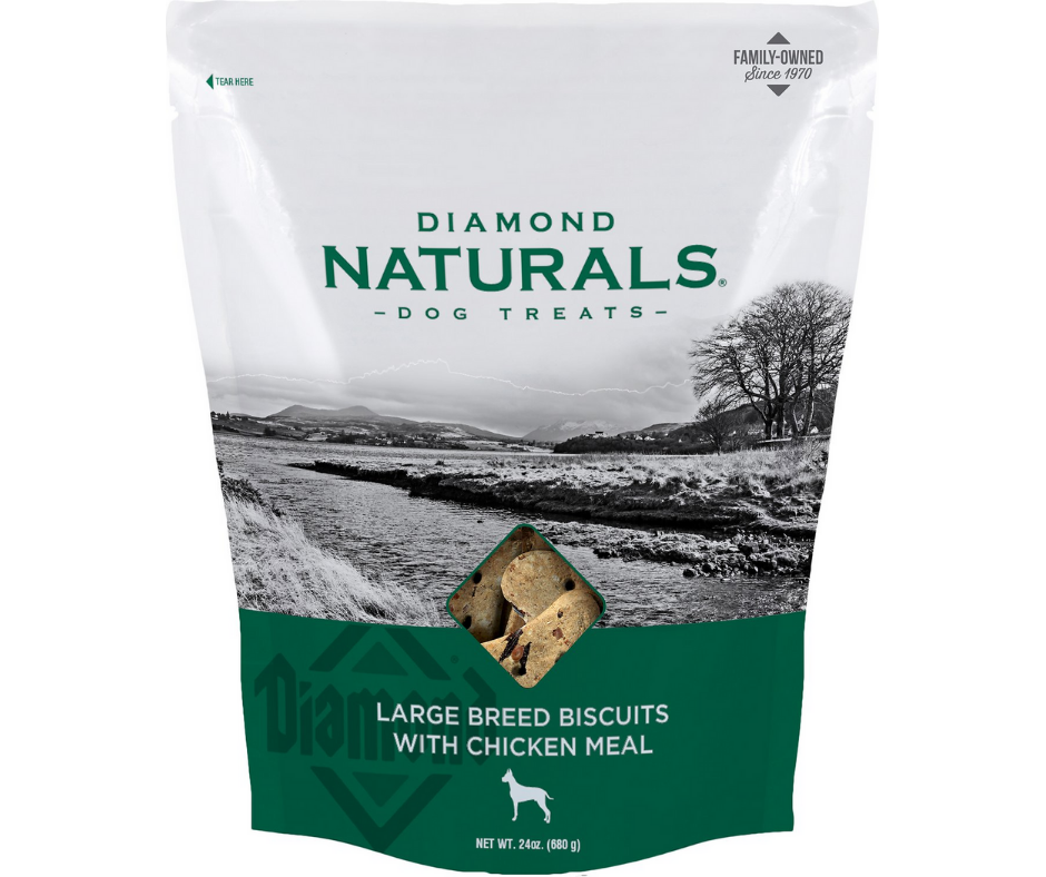 Diamond Naturals - Large Breed Adult Biscuits with Chicken Meal. Dog Treats.-Southern Agriculture