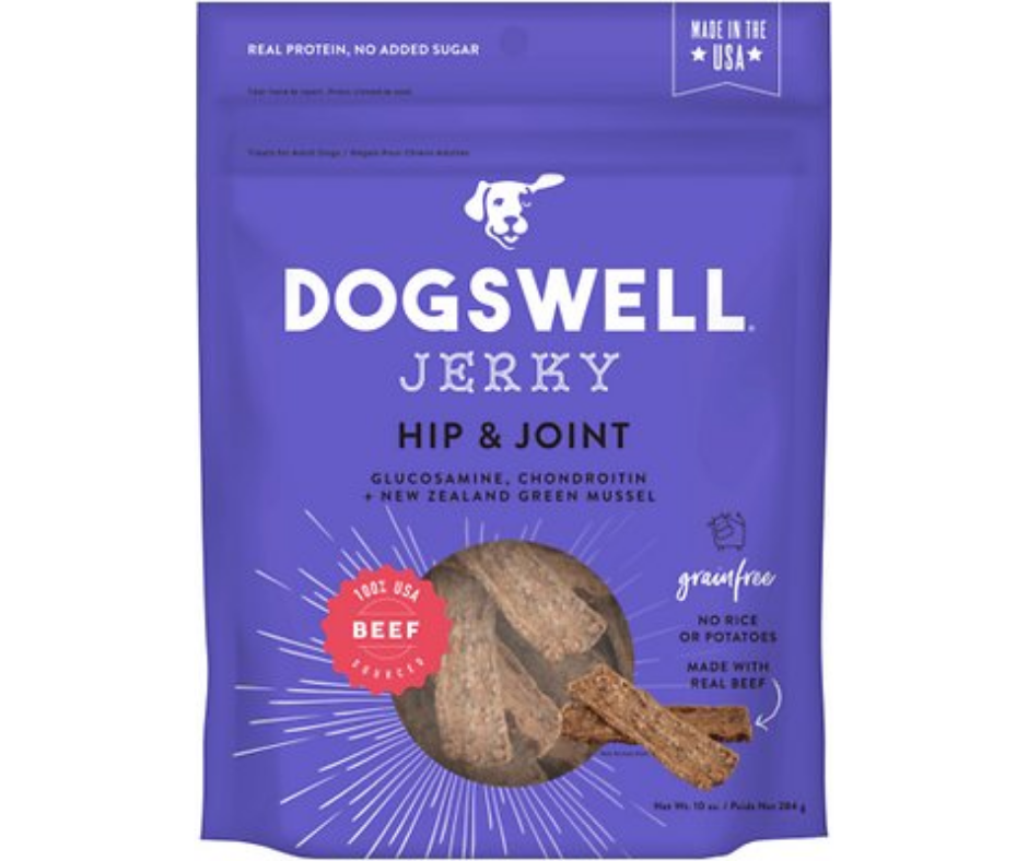 Dogswell - Jerky Hip & Joint Beef Recipe Grain-Free. Dog Treats.-Southern Agriculture
