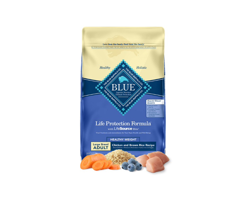 Blue Buffalo Life Protection Formula - Large Breed, Adult Dog Healthy Weight Chicken and Brown Rice Recipe Dry Dog Food-Southern Agriculture
