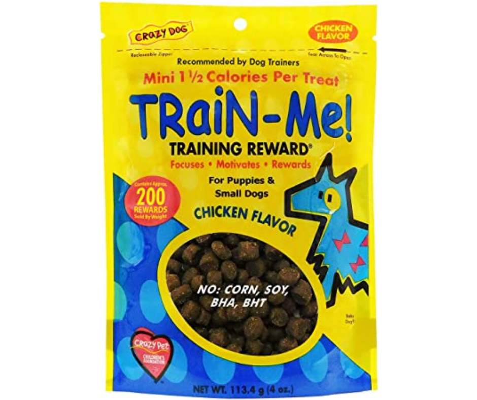 Cardinal Labs - Crazy Dog Train-Me! Minis Chicken Flavor. Dog Treats.-Southern Agriculture