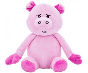 Blueberry Pet - Cuddly Plush Pink Pig. Dog Toy.-Southern Agriculture