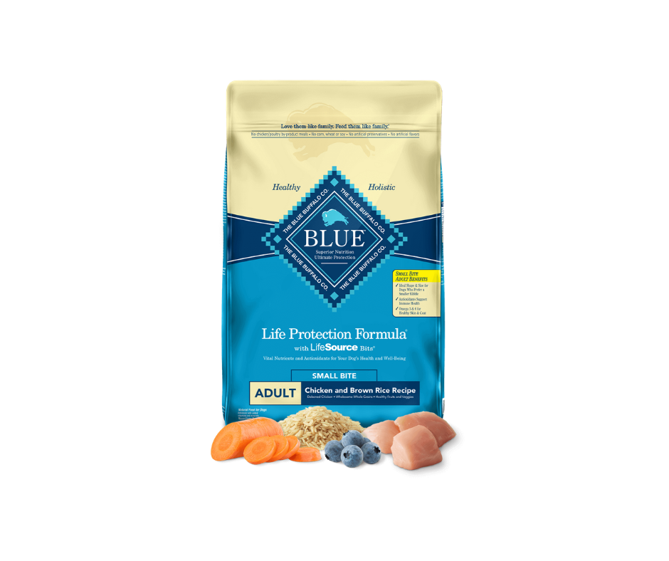 Blue Buffalo Life Protection Formula - Small Bites, Adult Dog Small Bite Chicken and Brown Rice Recipe Dry Dog Food-Southern Agriculture