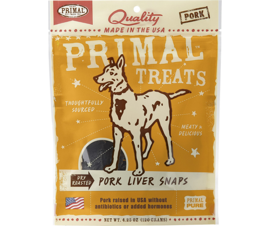 Primal Pet - Pork Liver Snaps Dry Roasted. Dog Treats.-Southern Agriculture