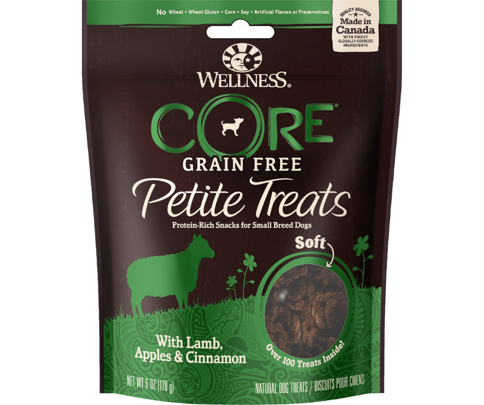 Wellness - CORE Petite Treats Lamb, Apples & Cinnamon Recipe Soft Grain-Free. Dog Treats.-Southern Agriculture