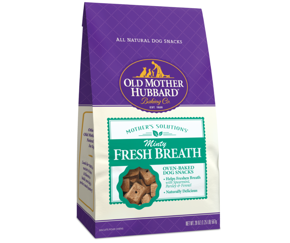 Old Mother Hubbard - Mother's Solution's Minty Fresh Breath Baked. Dog Treats.-Southern Agriculture