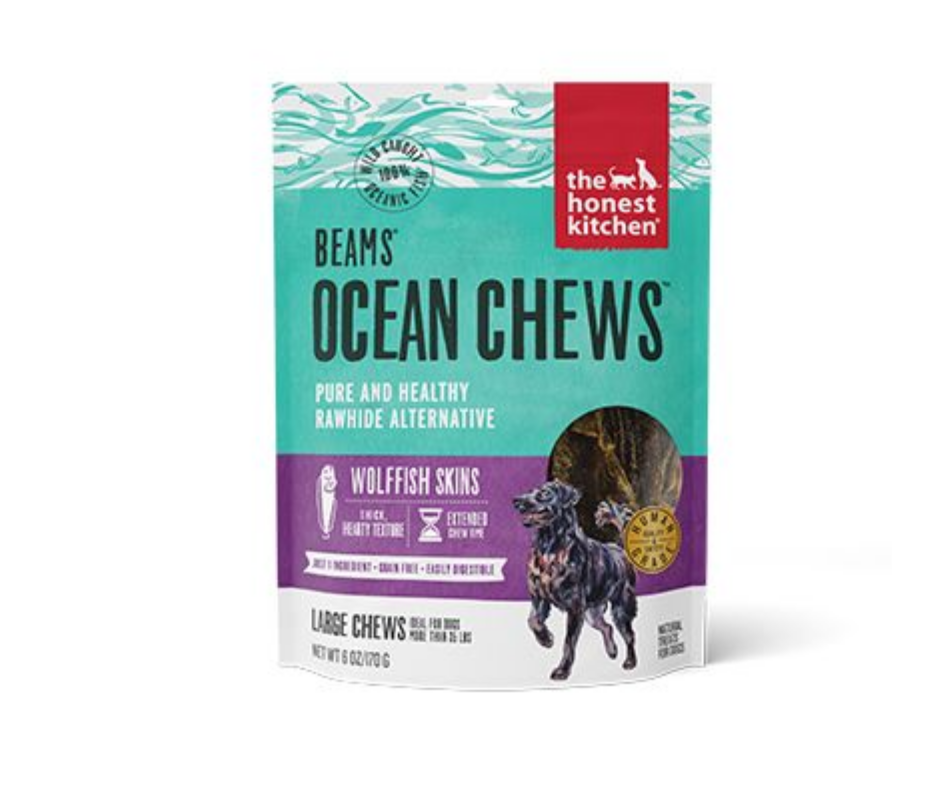 The Honest Kitchen - Beams Ocean Chews Wolfish Skins Dehydrated. Dog Treats.-Southern Agriculture