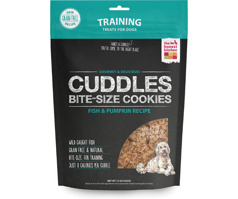 The Honest Kitchen - Cuddles Grain-Free Fish & Pumpkin Recipe Cookie. Dog Treats.-Southern Agriculture