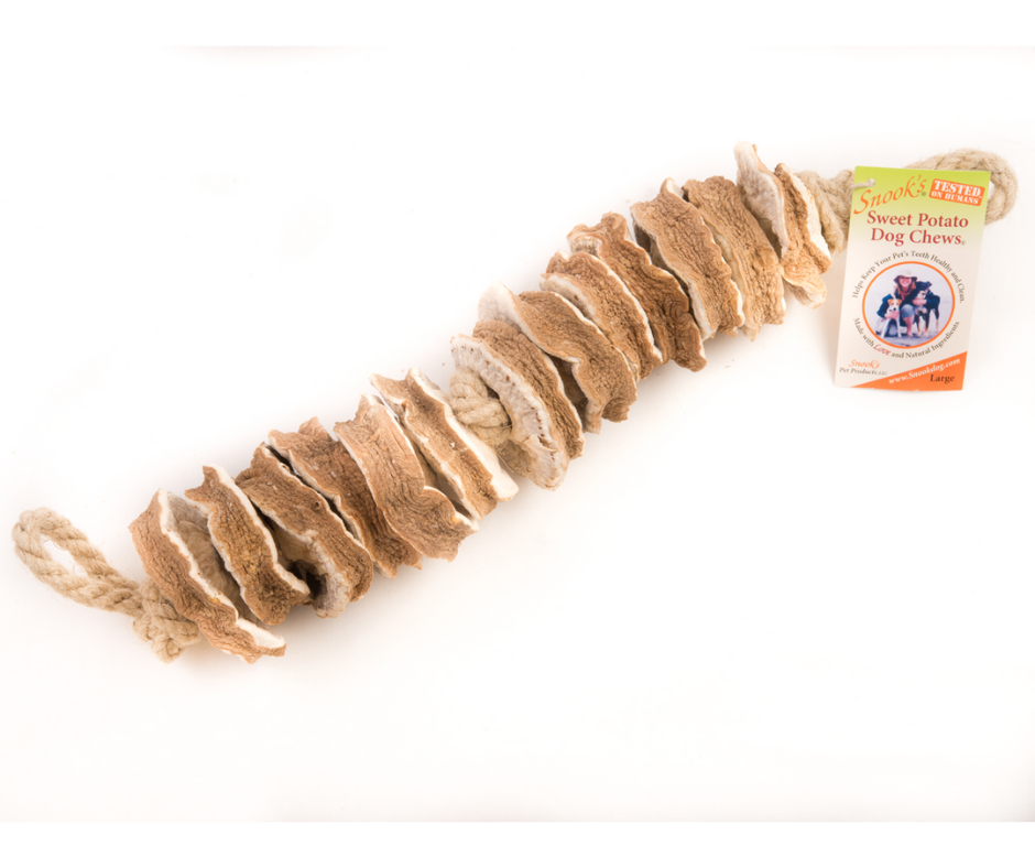 Snook's - Hemp Rope with Sweet Potato Chews. Dog Treats.-Southern Agriculture