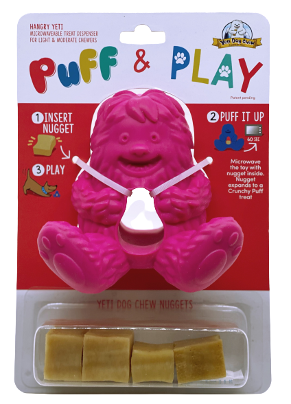 Hangry Yeti Puff & Play Dog Chew