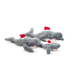Whale Of A Santa Knottie Dog Toy