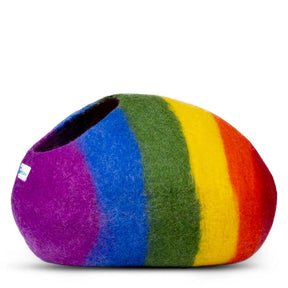 Cat Bed Cave Rainbow