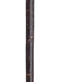 Mountain cane made of natural chestnut with bark