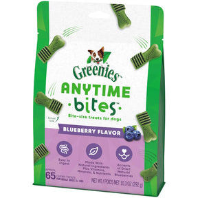 Greenies - Greenies Anytime Bites Blueberry Bite-Size Treats For Dogs
