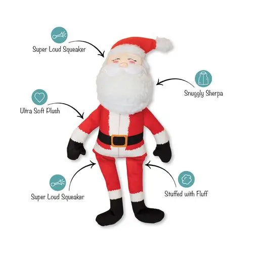 Petshop by Fringe Studio - Santa's Back In Town Dog Toy