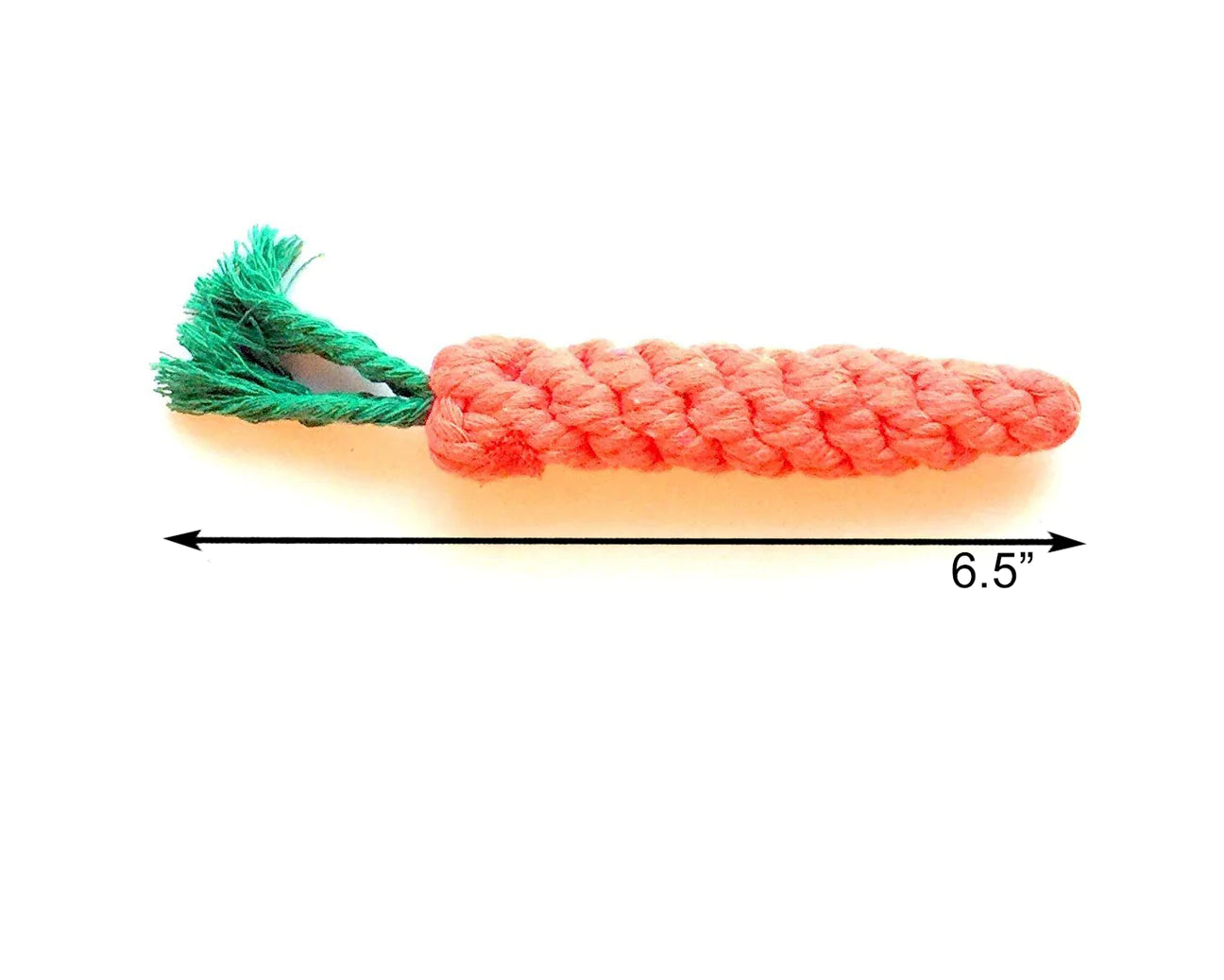 Midlee - Rope Carrot Easter Dog Toys
