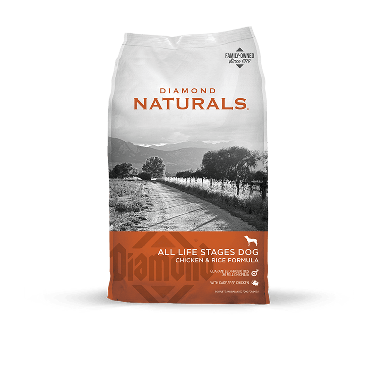 Diamond Naturals -All Life Stages Chicken & Rice Formula Dry Dog Food-Southern Agriculture