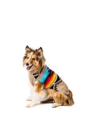 Dog Sweater Painted Desert