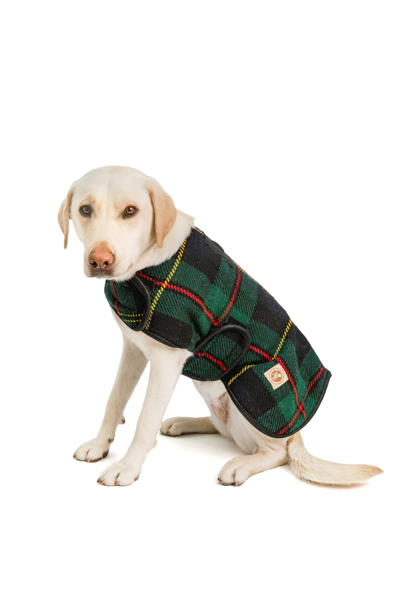 Chilly Dog - Dog Blanket Coat Navy Tartan
