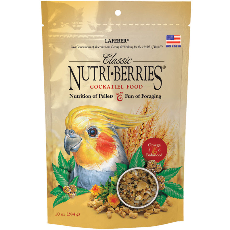 Nutri- Berries Cockatiel Food by Lafeber's 10oz-Southern Agriculture